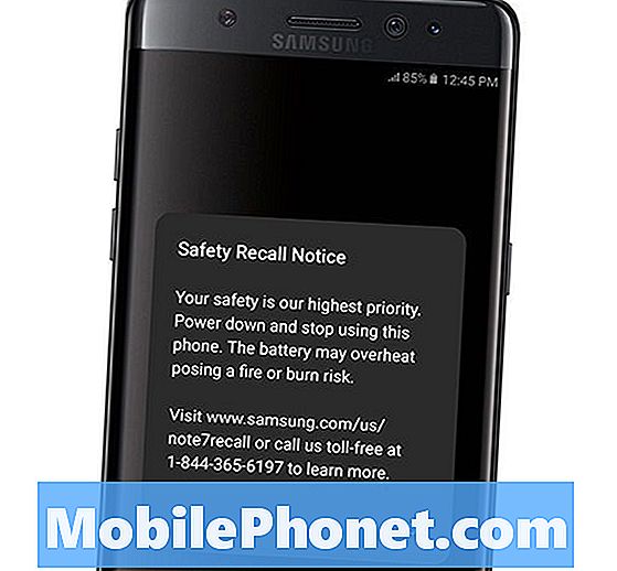 Samsung Galaxy Note 7 Kuoleman päivitys: mitä tietää