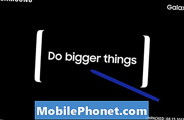Samsung Galaxy märkus 8 käivitussündmus kinnitatud