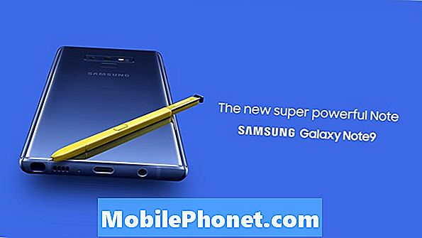 Detalles de la fecha de lanzamiento del Samsung Galaxy Note 9