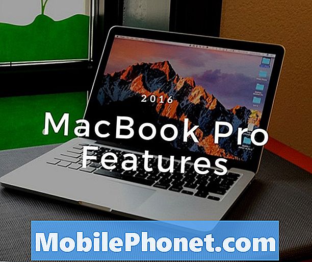 6 2016 MacBook Pro Funkce, které chceme