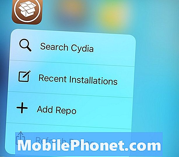 Hoe 3D Touch to Cydia in iOS 9 kan worden toegevoegd