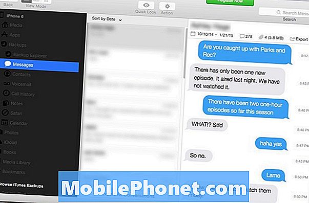 Så här säkerhetskopierar du iPhone textmeddelanden