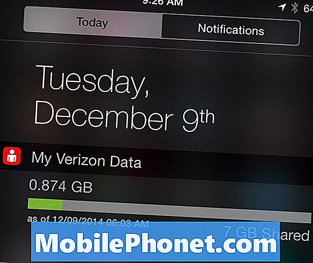 Så här kontrollerar du Verizon Data Usage på iPhone