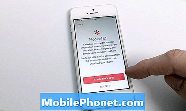 Hvordan lage en medisinsk ID i helse på iPhone