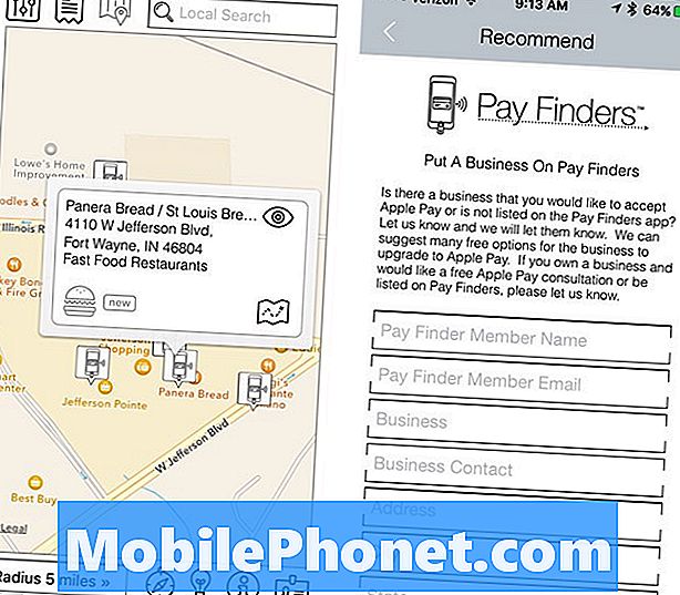 Cách tìm các cửa hàng Apple Pay gần đó trên iPhone