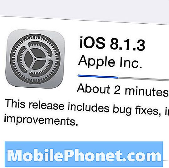 Kako namestiti posodobitev za iOS 8.1.3