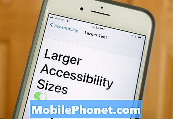 Come rendere il testo dell'iPhone più grande