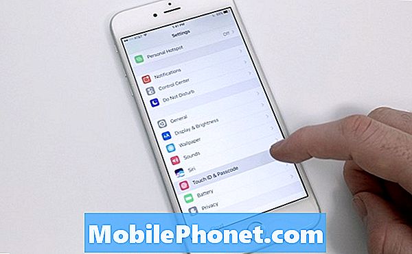 Kako napraviti iPhone siguran s Touch ID i lozinku