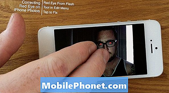 Cum să eliminați ochii roșii pe iPhone Fotografii