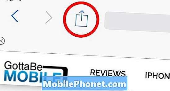 Cara Simpan Bookmark di Safari pada iOS 7