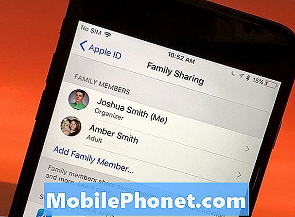 Het delen van families instellen om apps, muziek, opslag en meer te delen