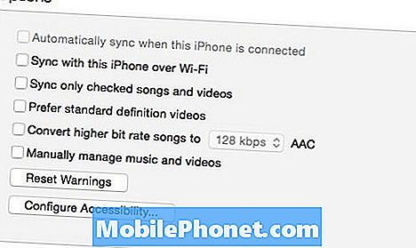 Bir iPhone'a Takarken iTunes'un Açılmasını Durdurma