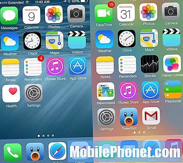 iOS 8 pret iOS 7: 8 Izmaina iPhone īpašniekus