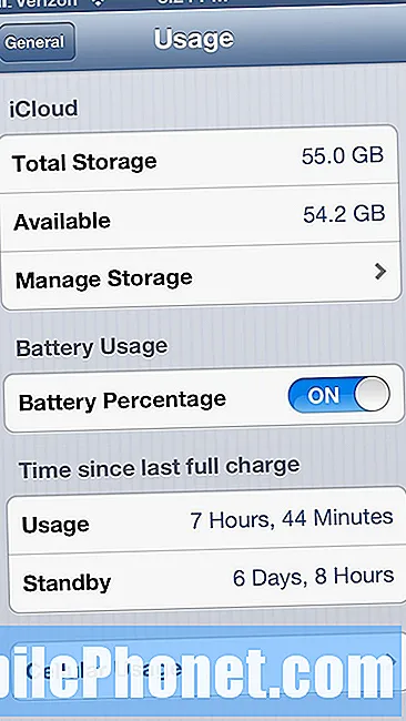 Bateri iPhone 5: Lebih dari seminggu Masa Siap adalah Mudah