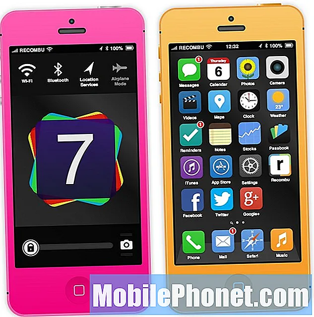 iPhone 5S in iOS 7: igrajte se z novim konceptom iOS