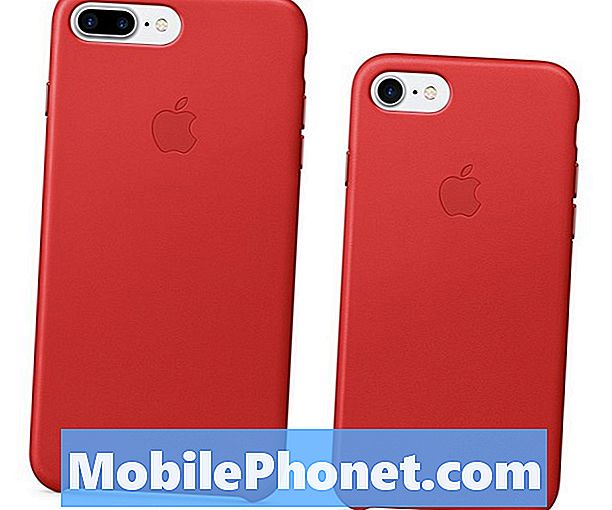 Lanzamiento de iPhone rojo lanzado para el evento Apple de marzo