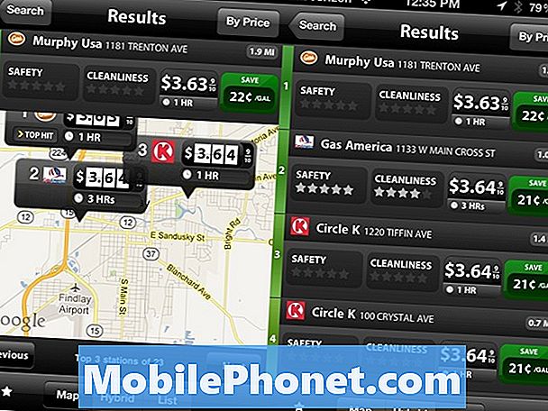 Cách tìm Gas giá rẻ trên iPhone - Bài ViếT
