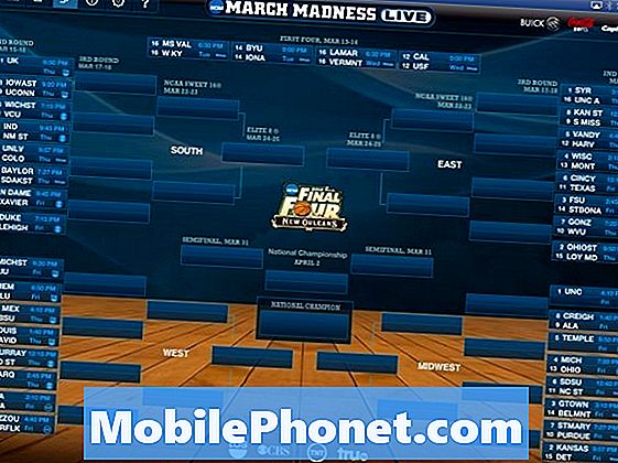 Bagaimana Untuk Menonton Kejohanan Bola Keranjang NCAA March pada iPhone & Android