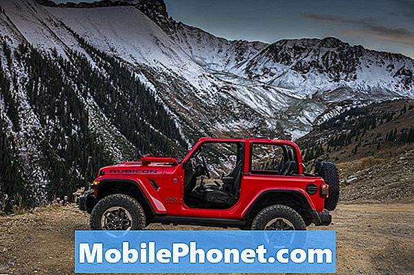 Jeep toimittaa ensimmäisen virallisen 2018 Wrangler -valokuvan ja -tiedot