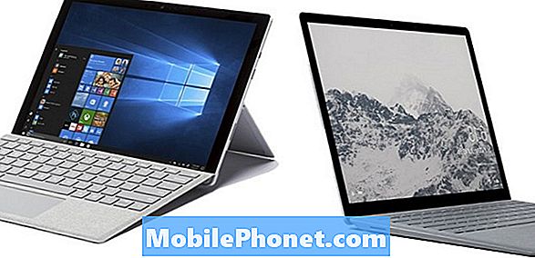 Surface Laptop vs 2017 Povrch Pro: Které koupit