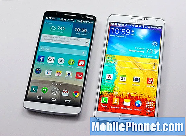 LG G3 vs Galaxy Note 3: Navodila za kupca