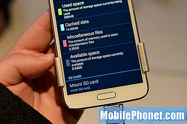Sự bất ngờ về bộ nhớ Samsung Galaxy S5 có thể khiến người mua thất vọng