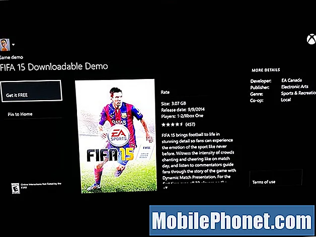 FIFA 15 데모 출시 예정