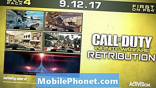 Retribution Infinite Warfare DLC 4 Utgivningsdatum, kartor och detaljer för Xbox One & PC