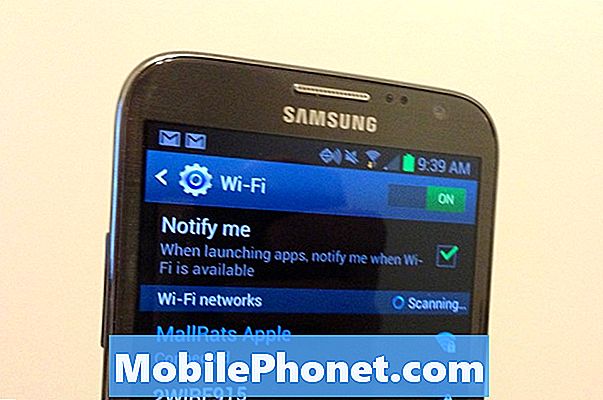 Cách khắc phục sự cố WiFi của Galaxy Note 2 trong 5 giây