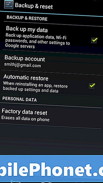 Hur hård återställer Galaxy Nexus