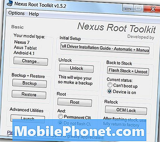 Cách root Nexus 7 và mở khóa bộ nạp khởi động