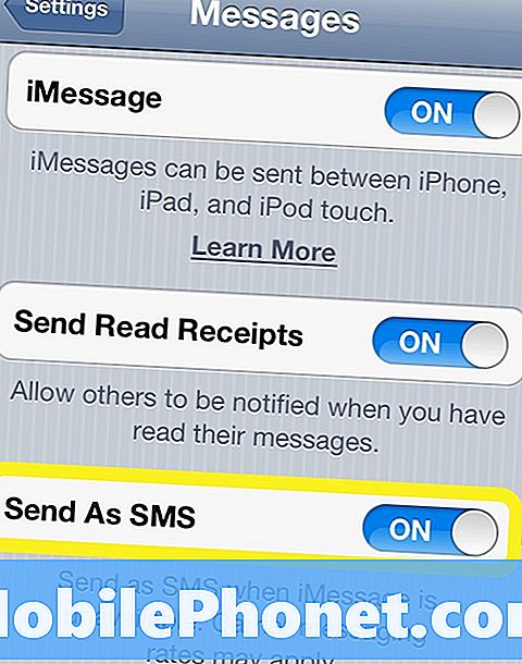 Ako poslať iMessage ako textovú správu