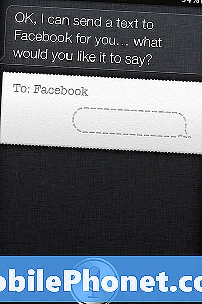 Cara Kemas Kini Status Facebook Anda Dengan Siri