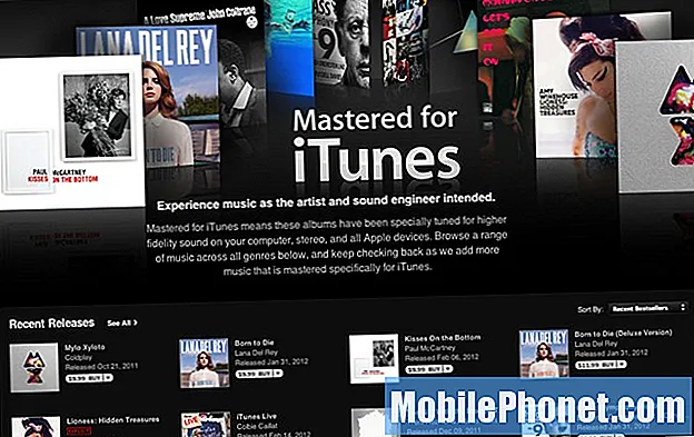 Các album nổi bật của Apple được làm chủ cho iTunes