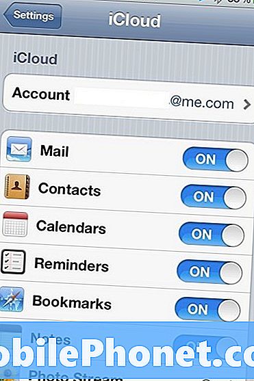 Kako sinkronizirati e-poštu, kontakte i kalendar s iCloudom