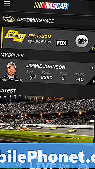 Hoe NASCAR op iPhone en Android te bekijken