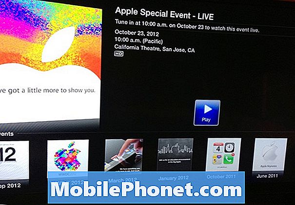 Kaip žiūrėti „iPad Mini Event Live“